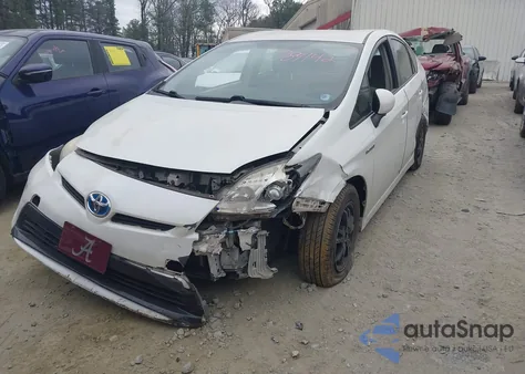 2014 Toyota Prius Two из США, поврежденный, VIN JTDKN3DU0E1784142